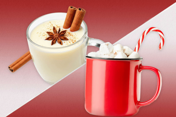Eggnog vs. Hot Cocoa